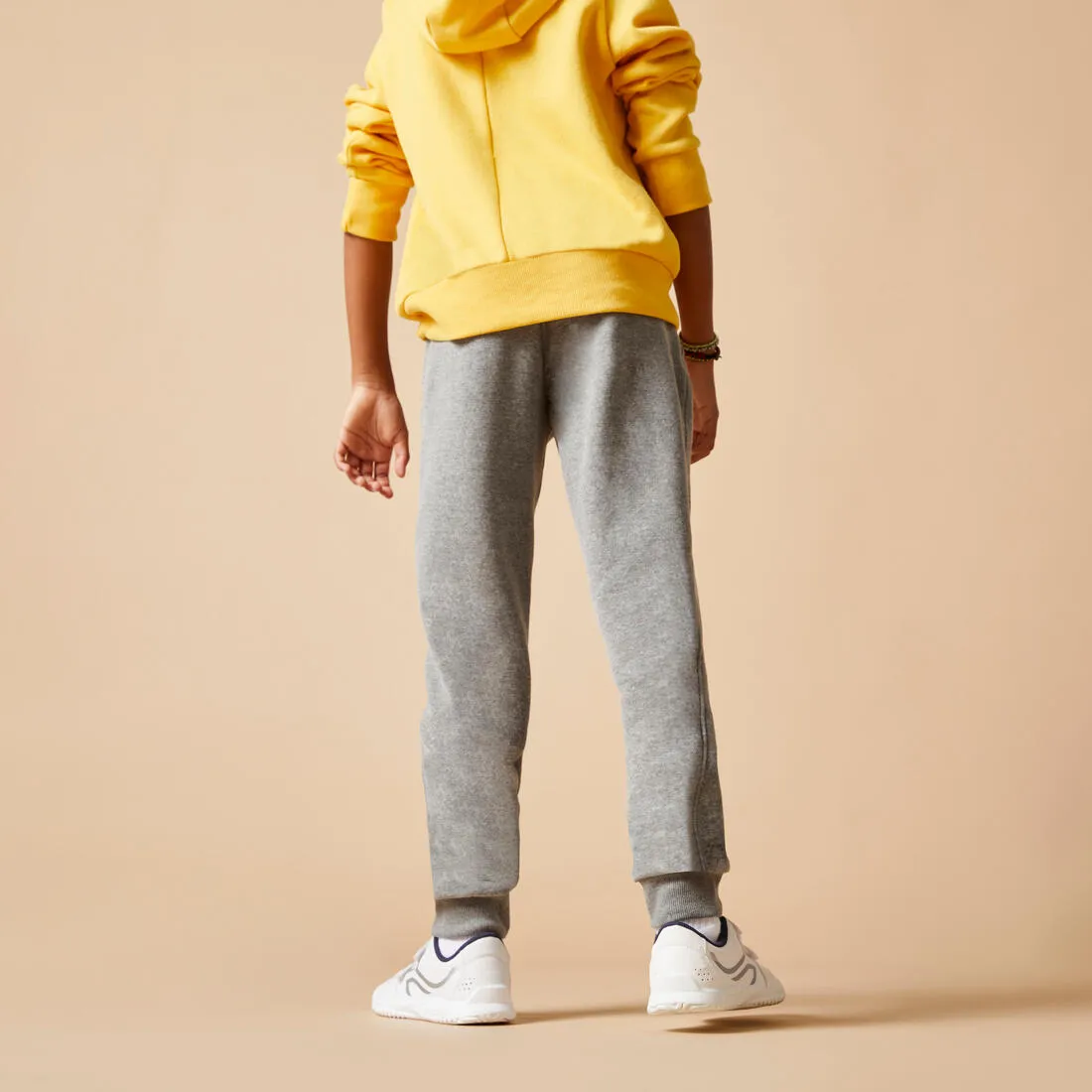 Kids' Warm Jogging Bottoms - Print