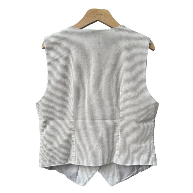 Linka Waistcoat in French Oak