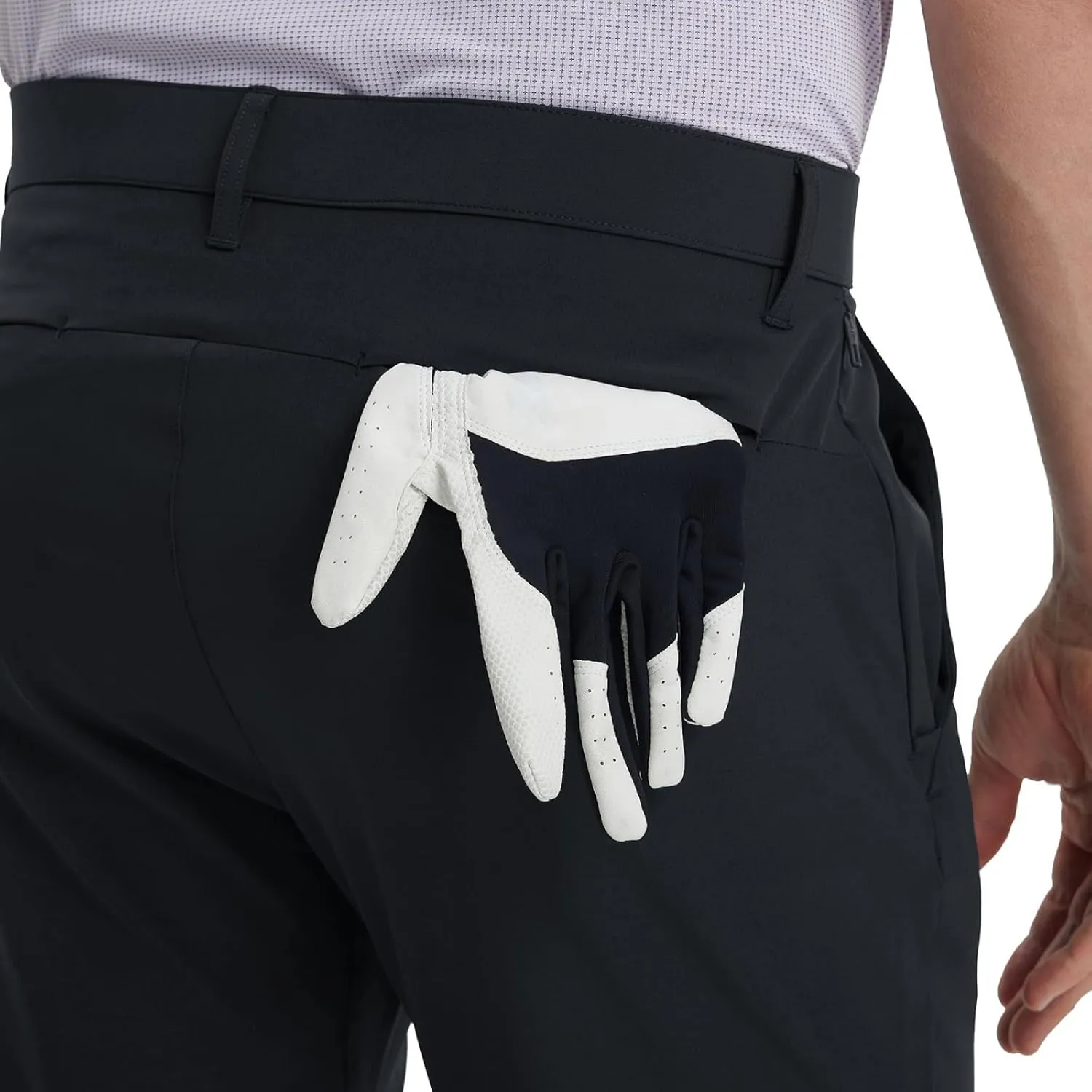M MAELREG Golf Pants Men Stretch Lightweight 5 Pockets - 30"/32"/34" Water-Resistant Casual Trousers Mens Dress Pants