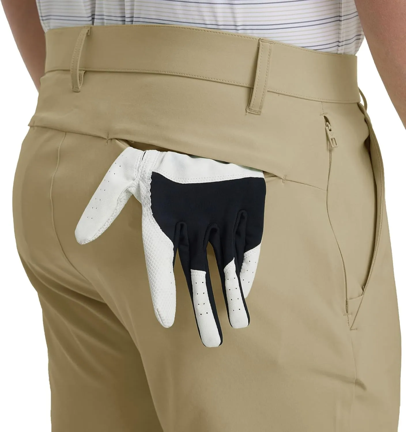 M MAELREG Golf Pants Men Stretch Lightweight 5 Pockets - 30"/32"/34" Water-Resistant Casual Trousers Mens Dress Pants