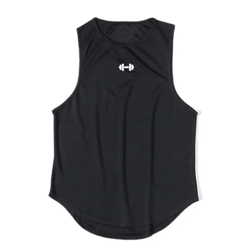 Men's Dry-Fit Gym Tank Top – Sleeveless Workout Vest for Fitness Training