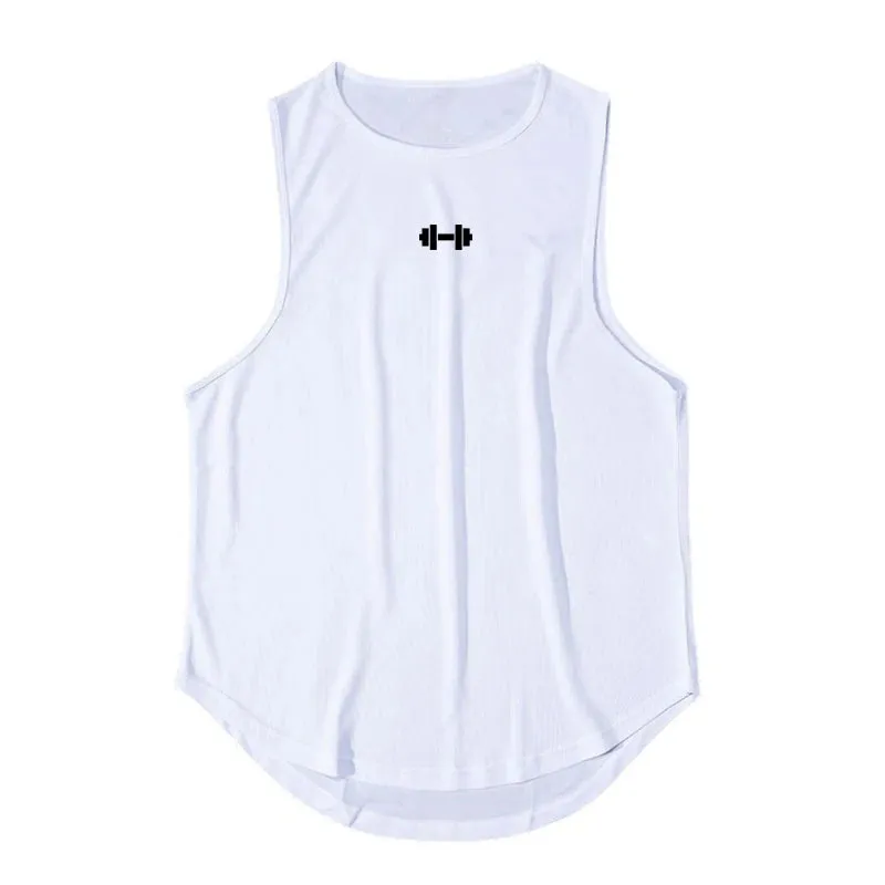 Men's Dry-Fit Gym Tank Top – Sleeveless Workout Vest for Fitness Training