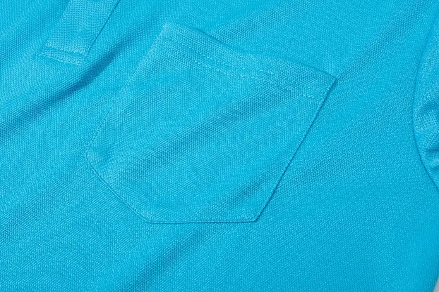 Mens Summer Quick Dry T-Shirts Sport Hiking Tee Shirts Casual Polos Shirt Work Tops with Pocket