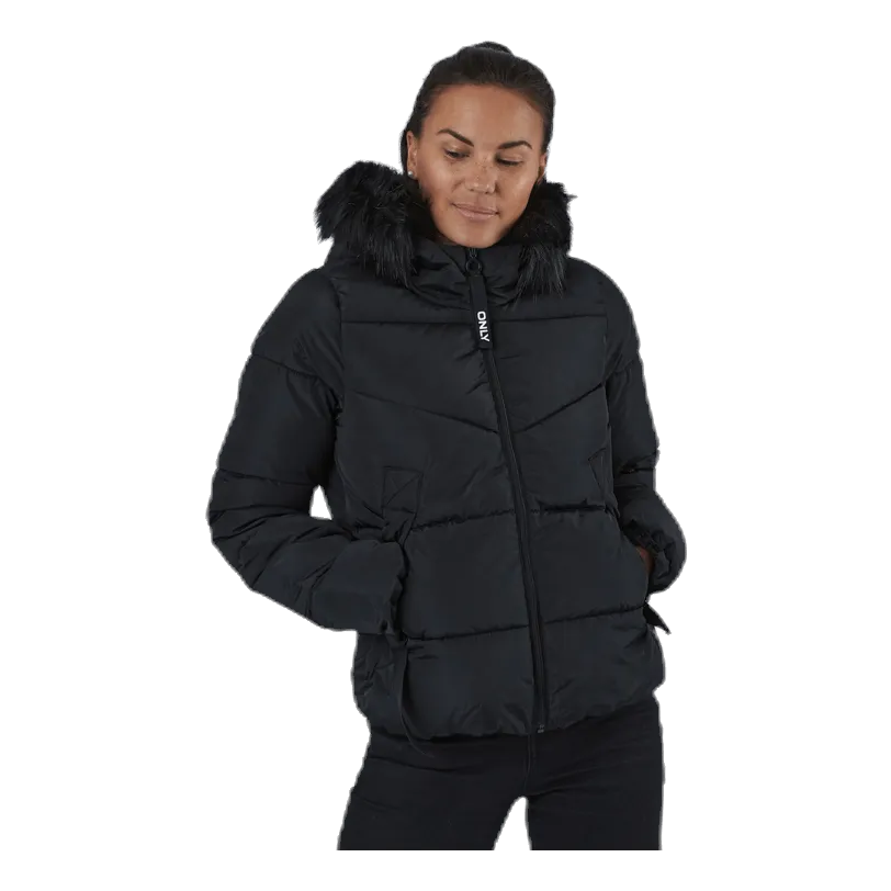 Monica Short Puffer Jacket Cc Otw Black