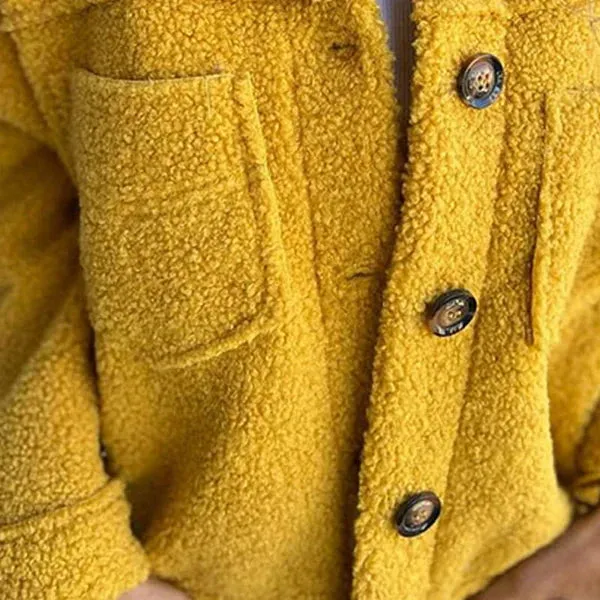 Nora™ - Short Wool Jacket with Lapels