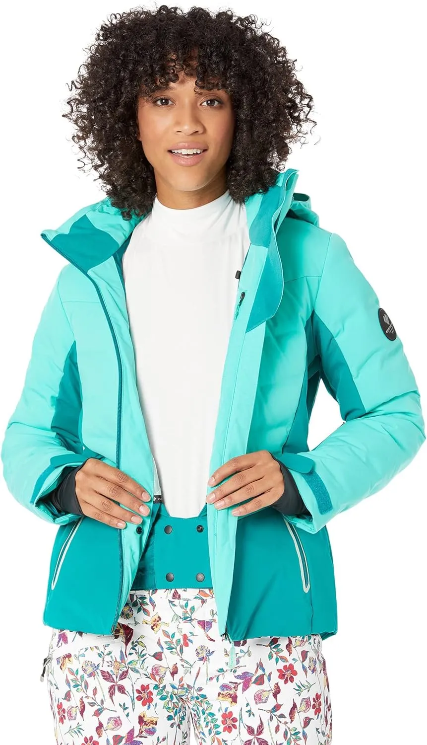 Obermeyer Cosima Down Jacket For Women - Removable Hooded Construction With Front Zipper Closure, Chic and Warm Jacket