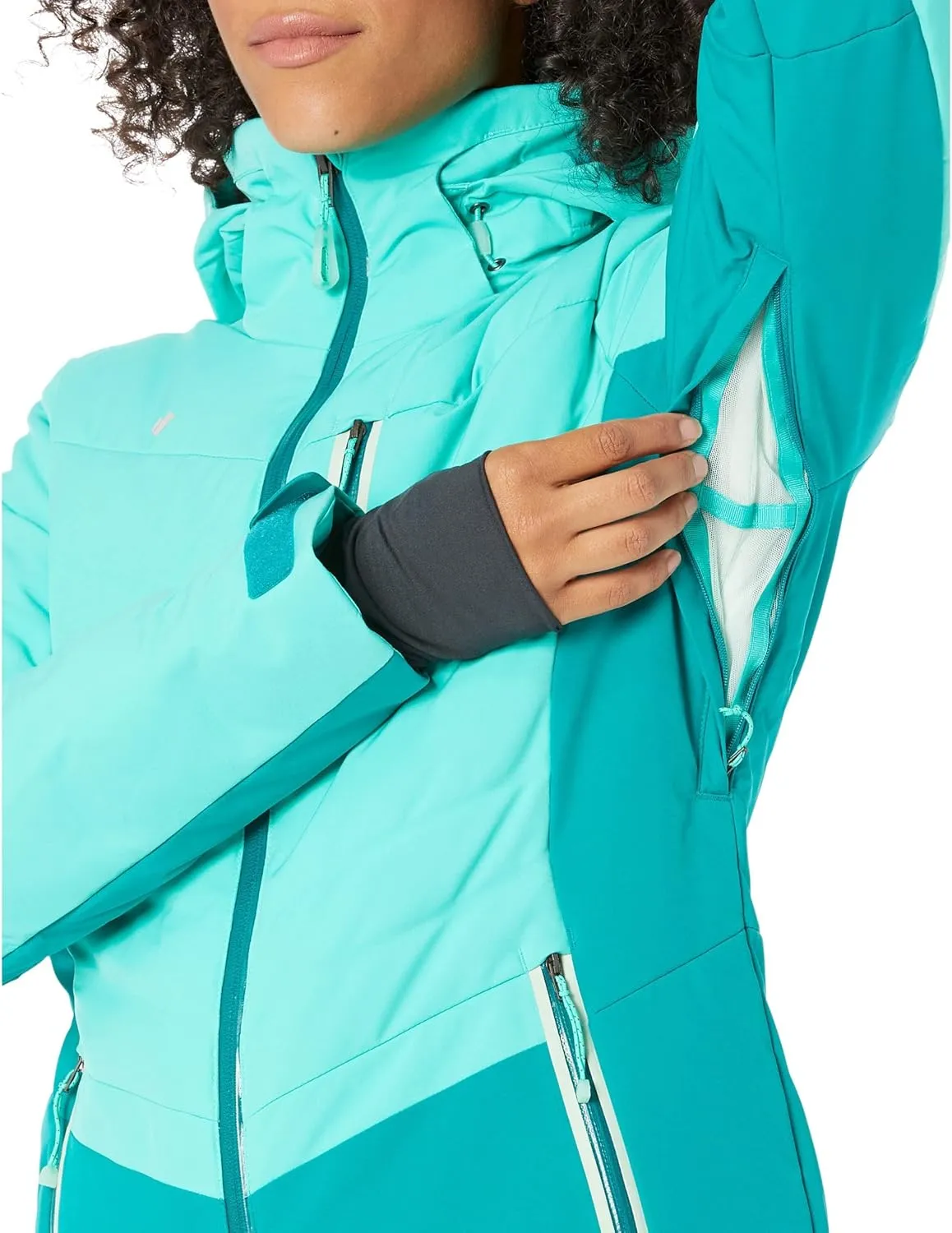 Obermeyer Cosima Down Jacket For Women - Removable Hooded Construction With Front Zipper Closure, Chic and Warm Jacket