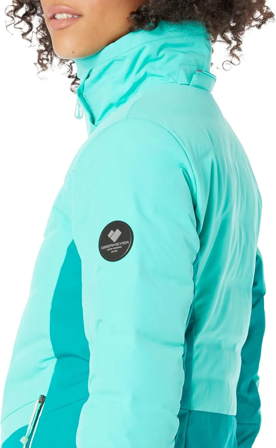 Obermeyer Cosima Down Jacket For Women - Removable Hooded Construction With Front Zipper Closure, Chic and Warm Jacket