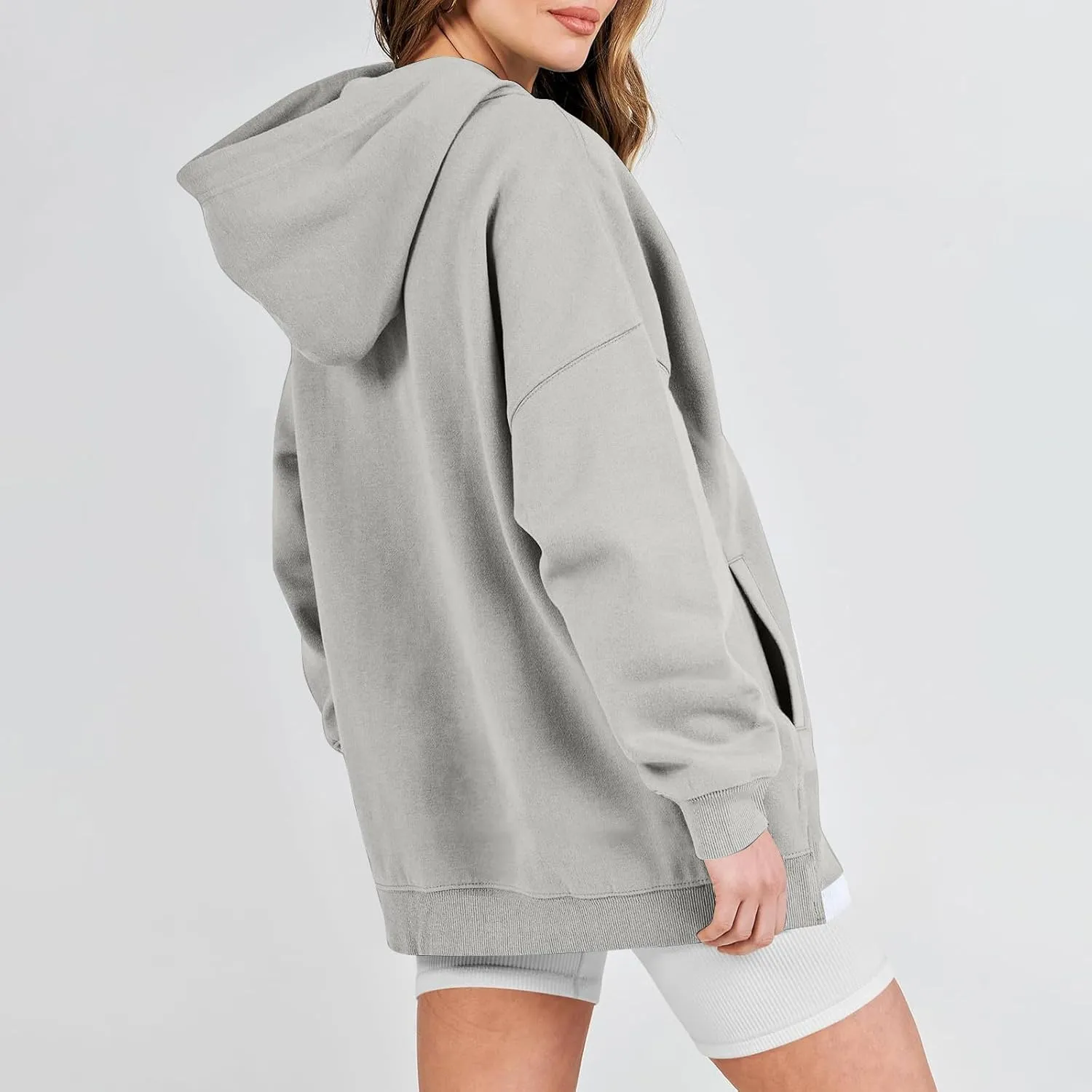 Oversized Sweatshirt for Women Y2k Hoodie Hooded Pullover Tops Fall Clothes with Pocket Sweaters Casual Outfits Fall