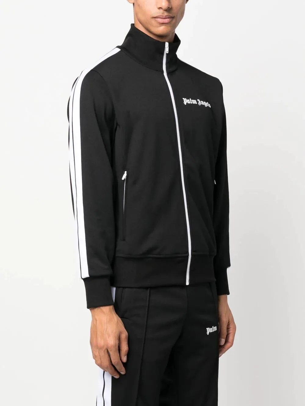 PALM ANGELS Classic Track Jacket Black/White