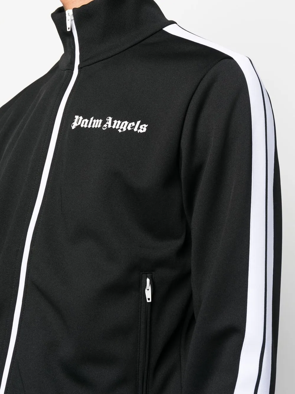 PALM ANGELS Classic Track Jacket Black/White