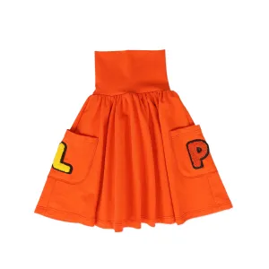Parni Orange LP Skirt