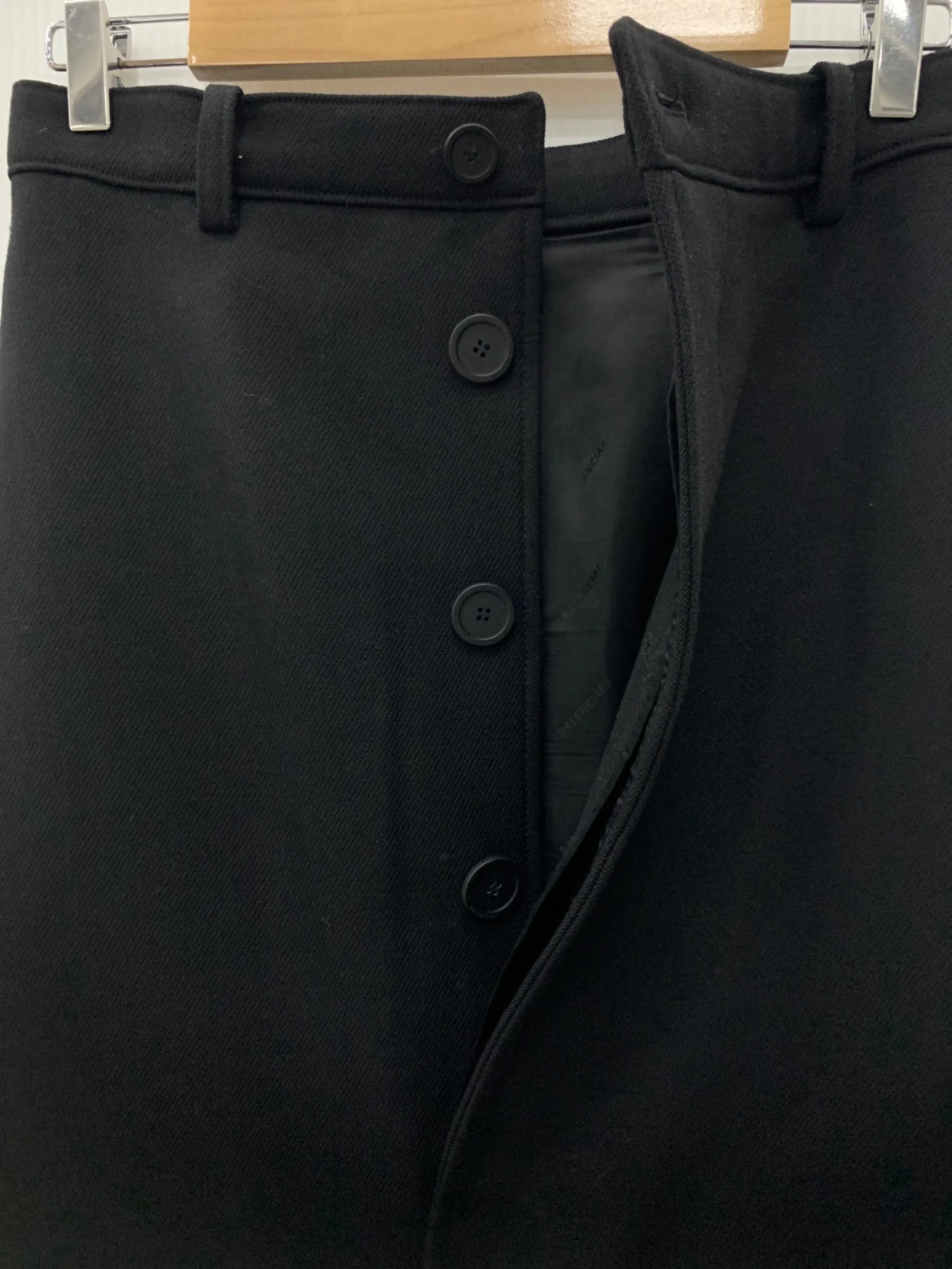 [Pre-owned] BALENCIAGA Long Wool Skirts / Narrow Skirts 626564