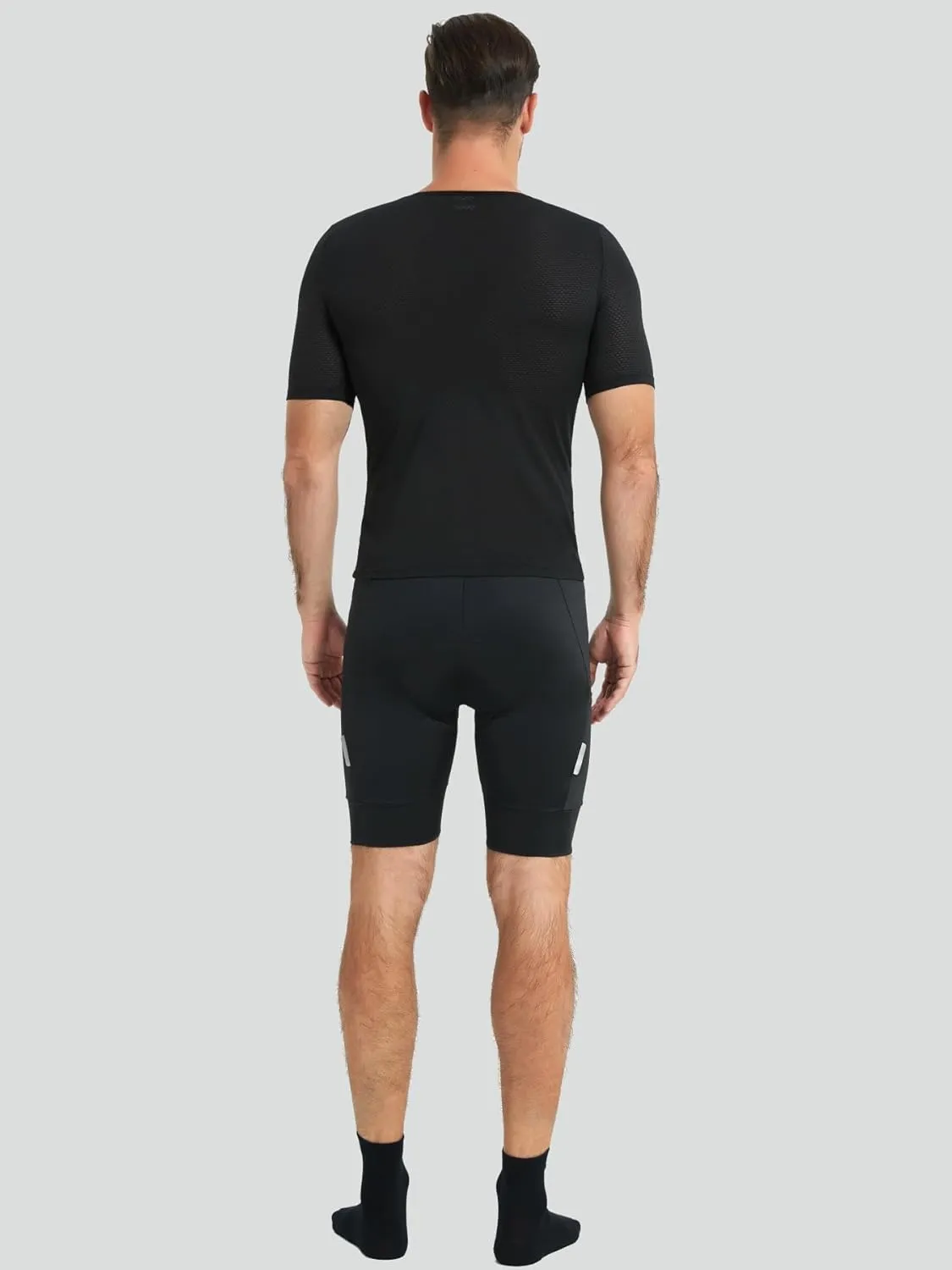 qualidyne Men's Cycling Base Layer Quick Dry Bike Undershirt Sleeveless Biking Jersey Bicycle Tops Sports Vest Breathable