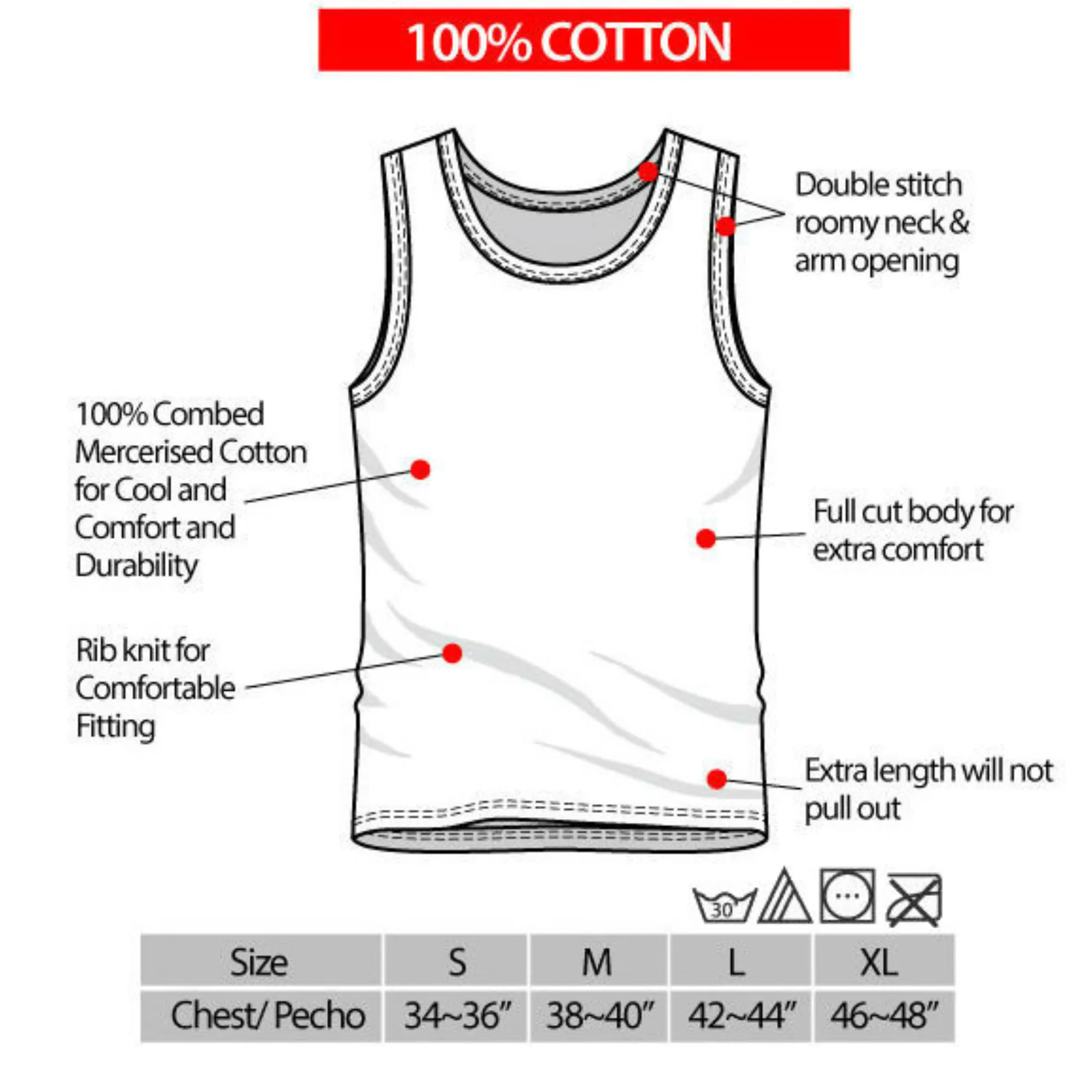 Tank Top - 3 Pack