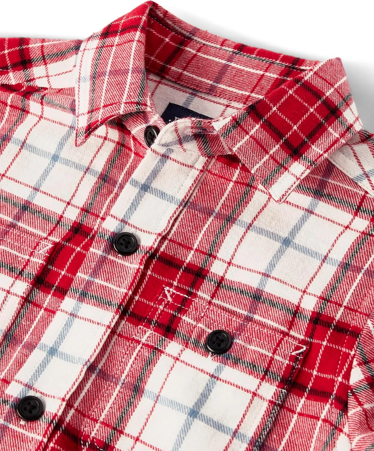The Children's Place Boys' Long Sleeve Plaid Flannel Button Up Shirt