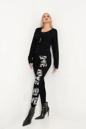 Tights Love Silver