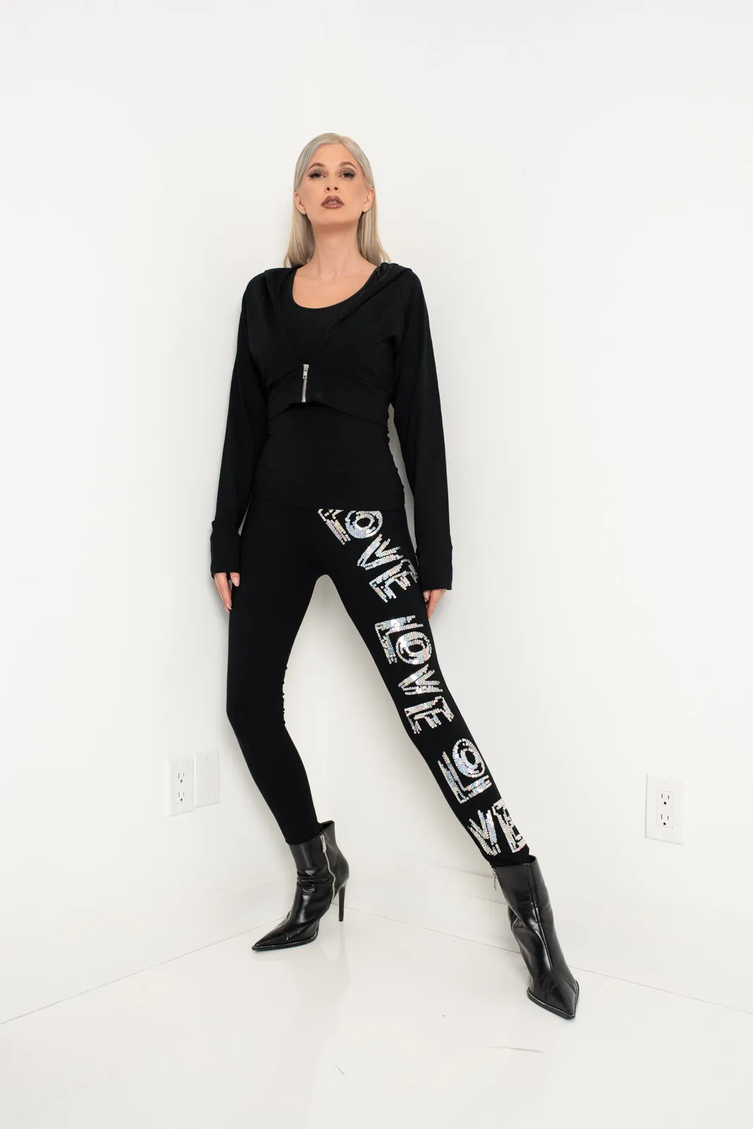 Tights Love Silver