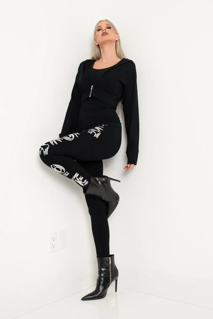 Tights Love Silver