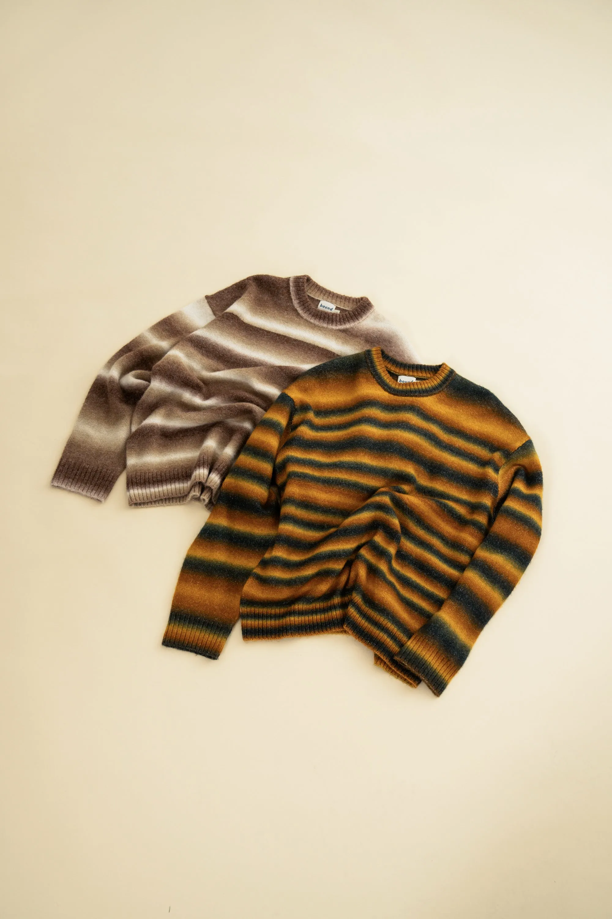 TOFFEE OMBRE KNIT SWEATER