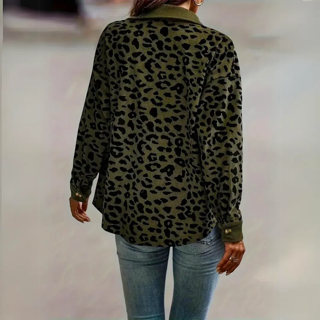 Toos - Veste femme léopard chic