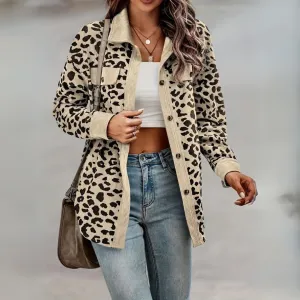 Toos - Veste femme léopard chic
