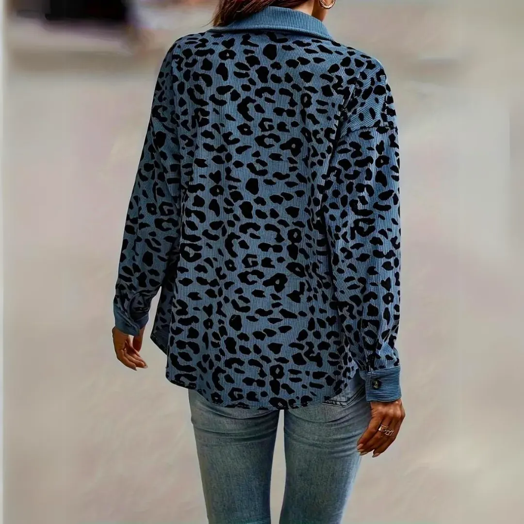 Toos - Veste femme léopard chic