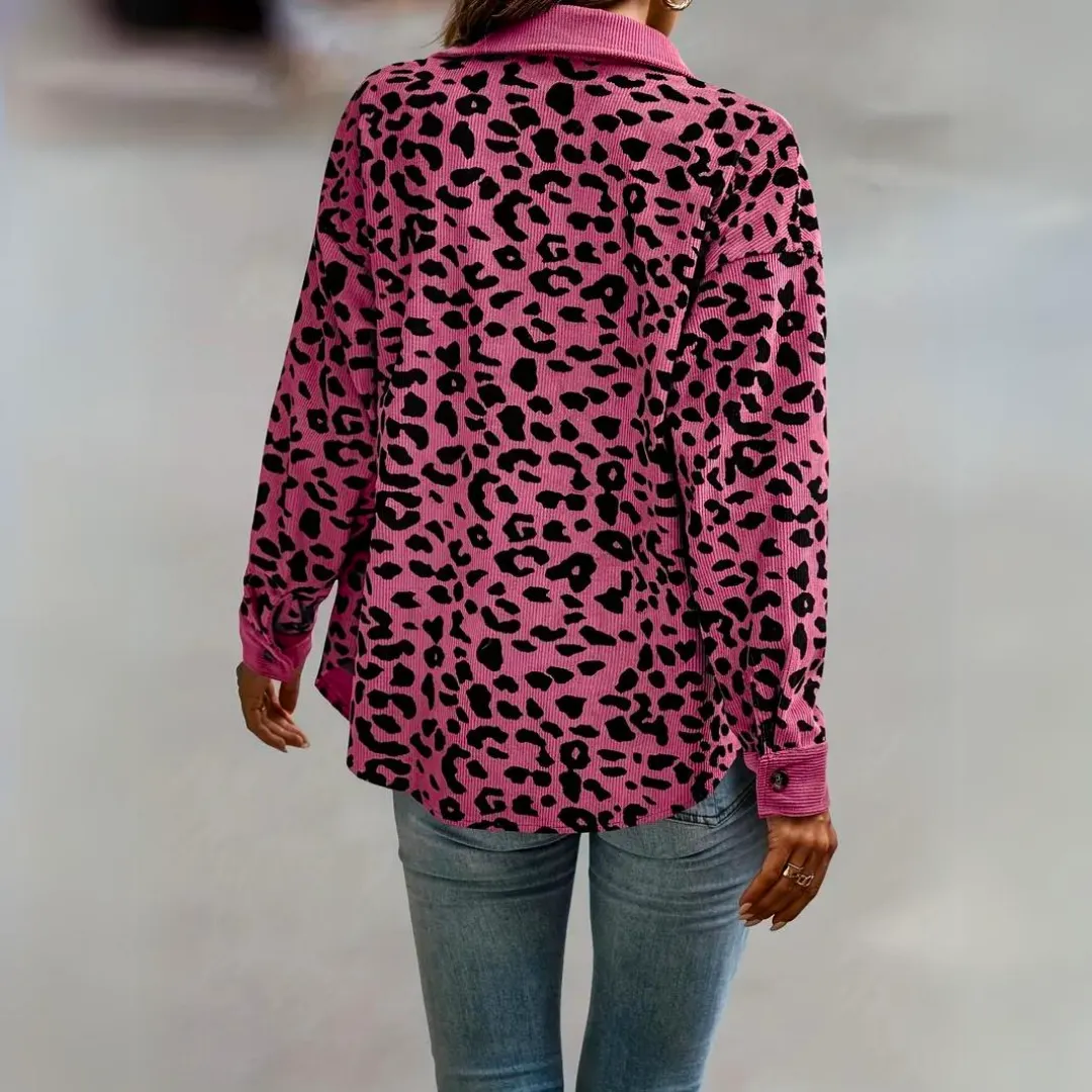 Toos - Veste femme léopard chic