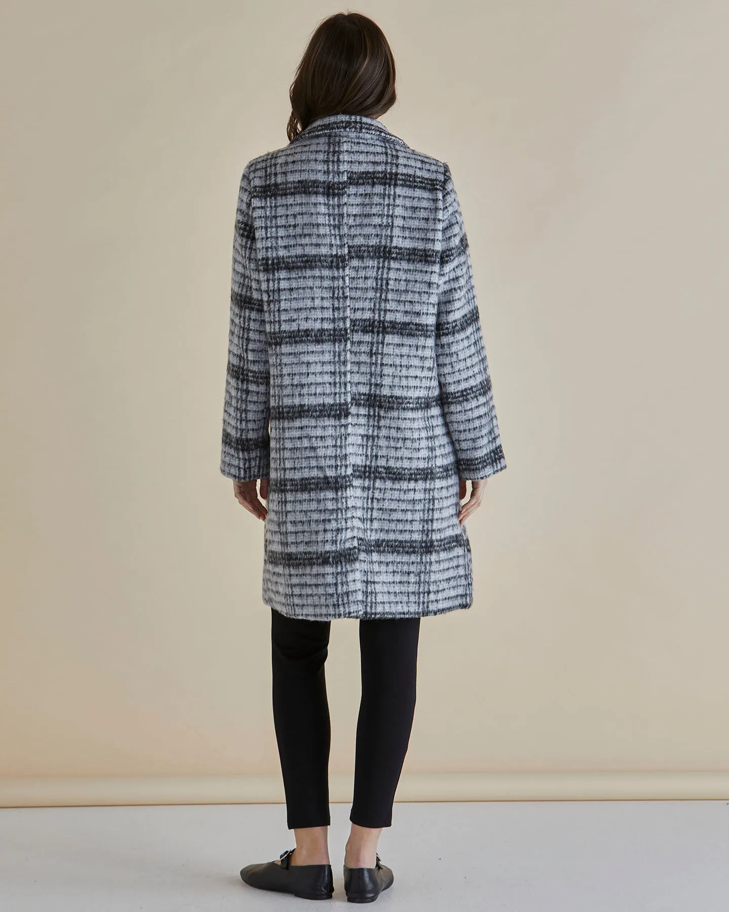 Wanda Coat - Mono Chrome