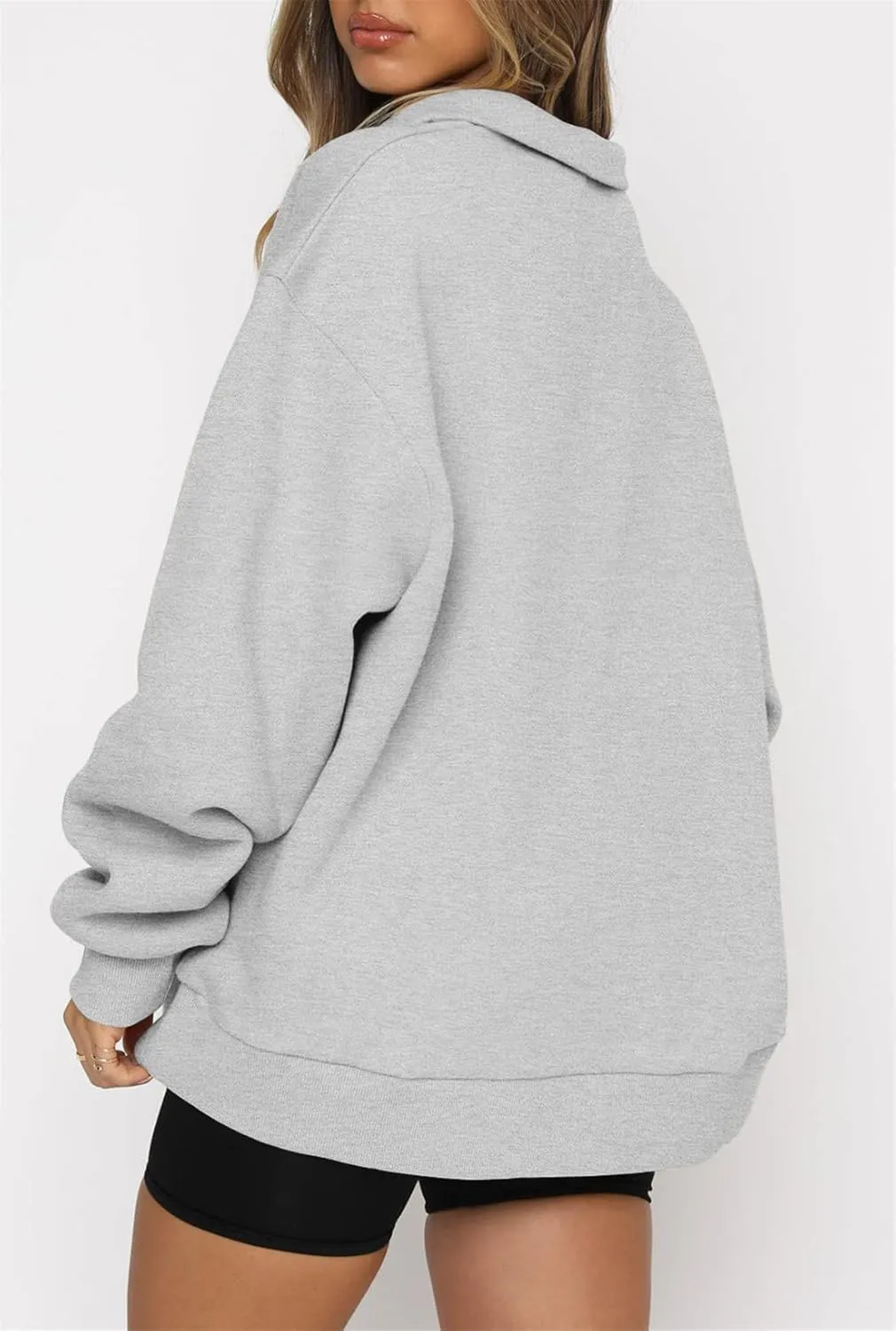Womens Fashion Hoodies & Sweatshirt Pullover Fall Fashion 2024 Teen Girls Half Zip Winter Warm Top