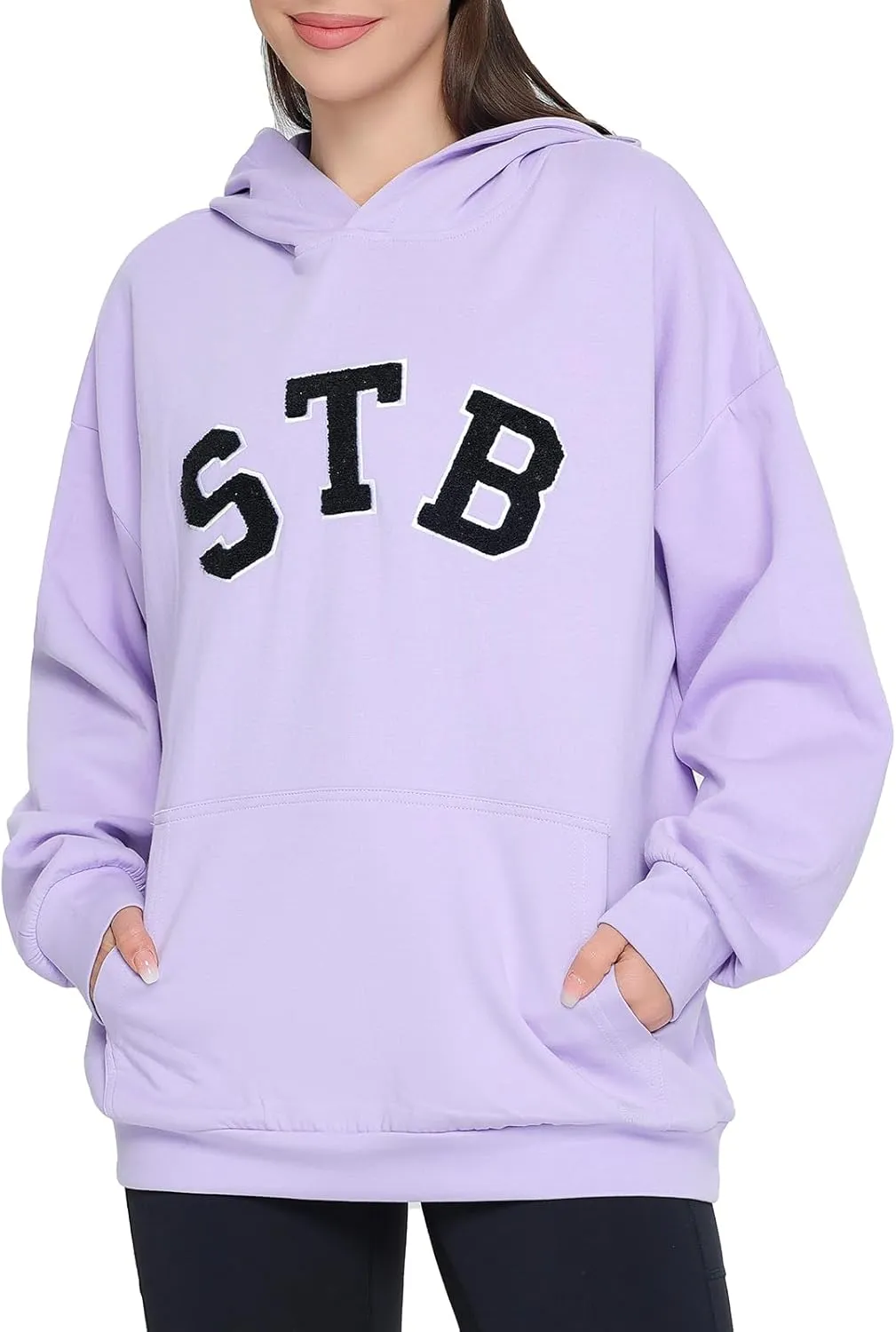 Womens Hoodies Shirts Long Sleeve Pullover Top Spring Fall Outfits