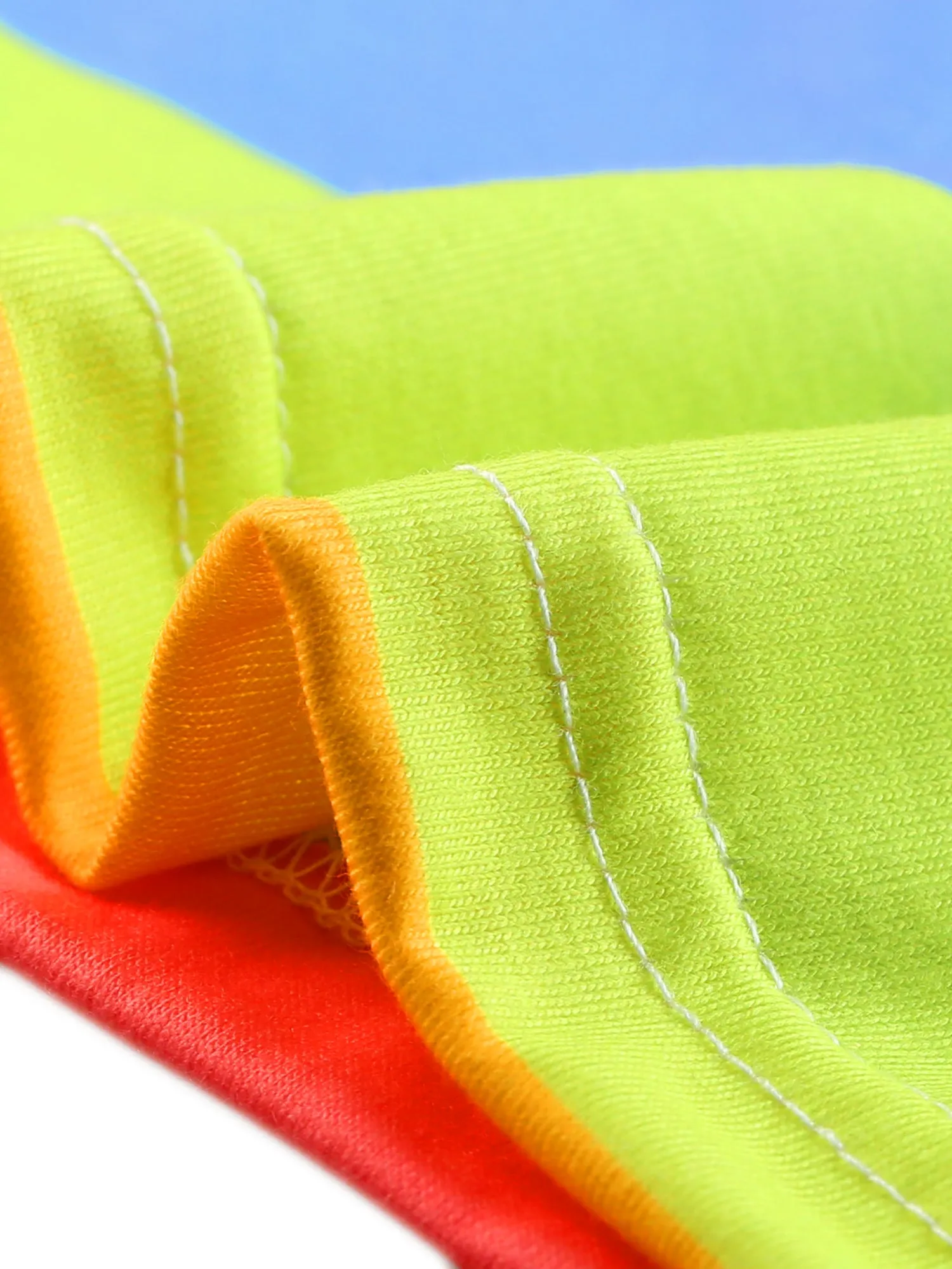Womens Lounge Outfits Pockets Rainbow Tank Tops with Shorts Stripe Pajama Sets