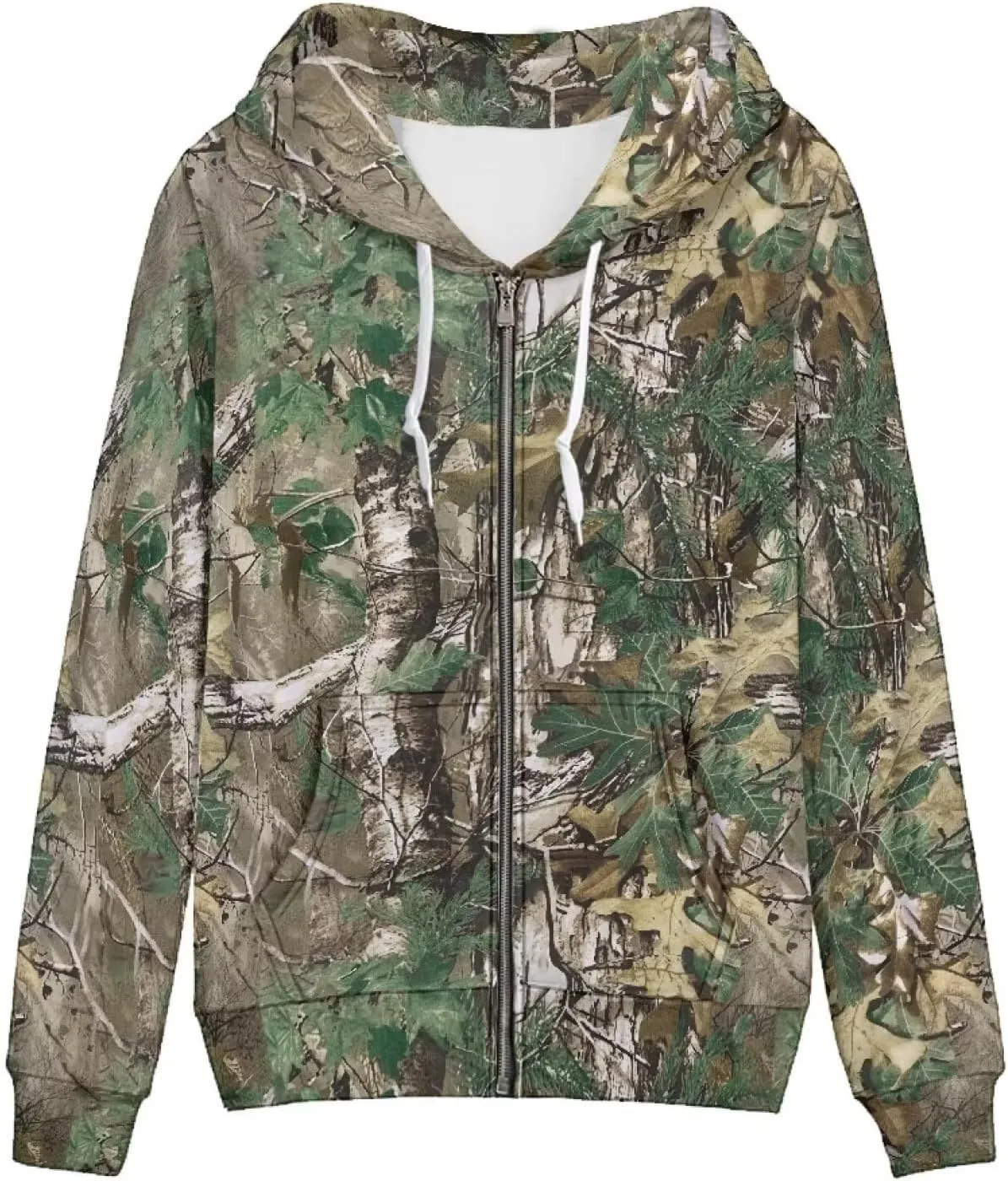 Women's Oversized Hoodies for Women Full Zip Up Long Sleeve Sweatshirts Drawstring Jackets Coat with Pockets