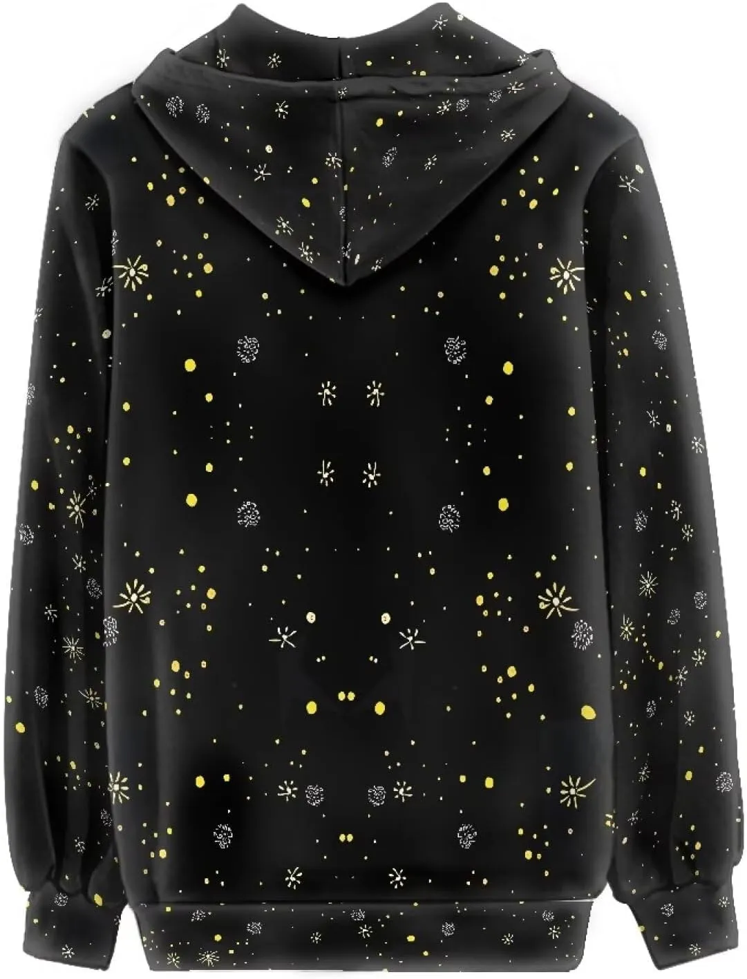 Women's Oversized Hoodies for Women Full Zip Up Long Sleeve Sweatshirts Drawstring Jackets Coat with Pockets