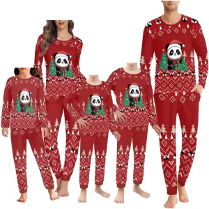 YEXIATODO Family Christmas Pajamas Matching Sets for Women Men Holiday Cozy Pajama Ssets