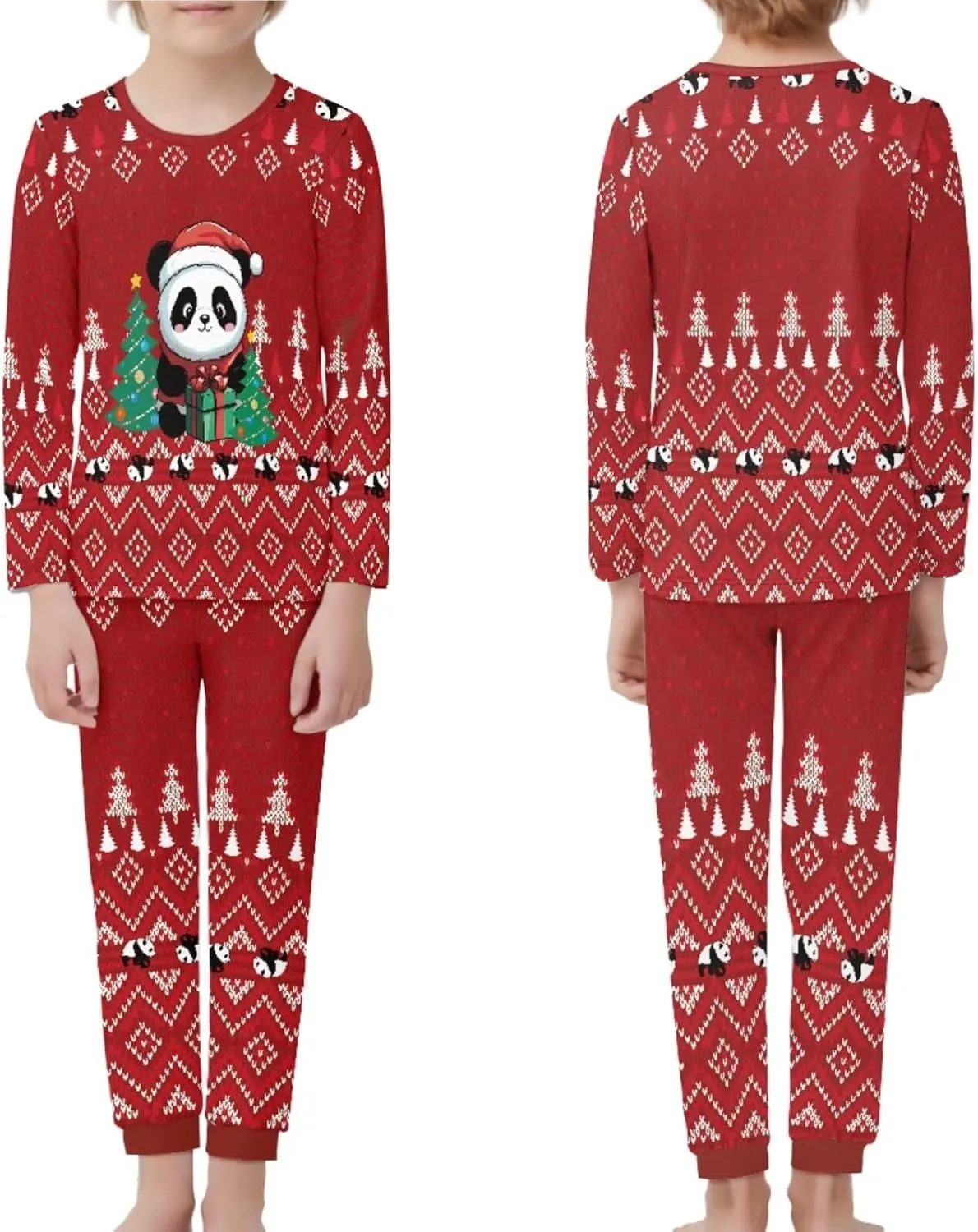 YEXIATODO Family Christmas Pajamas Matching Sets for Women Men Holiday Cozy Pajama Ssets