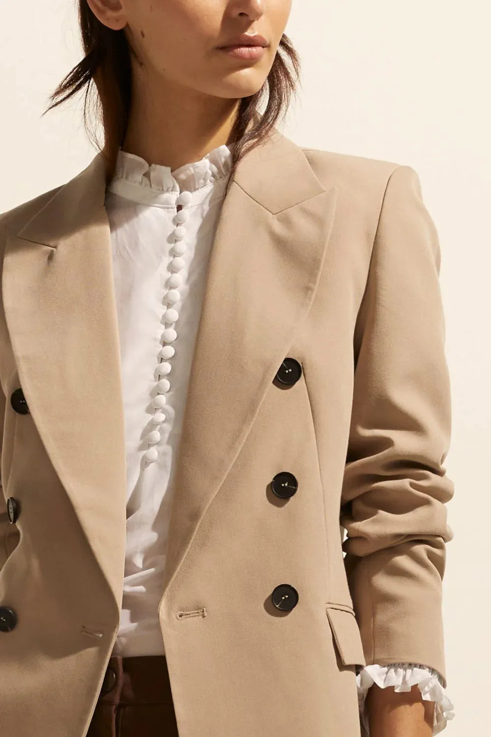 Zoe Kratzmann Spurt Jacket in Mousse