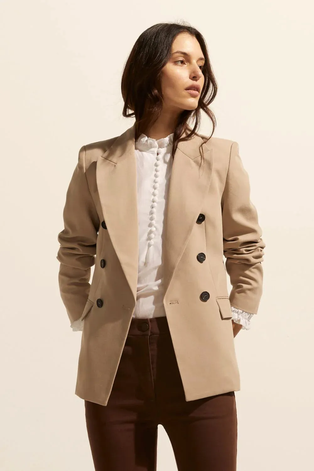 Zoe Kratzmann Spurt Jacket in Mousse