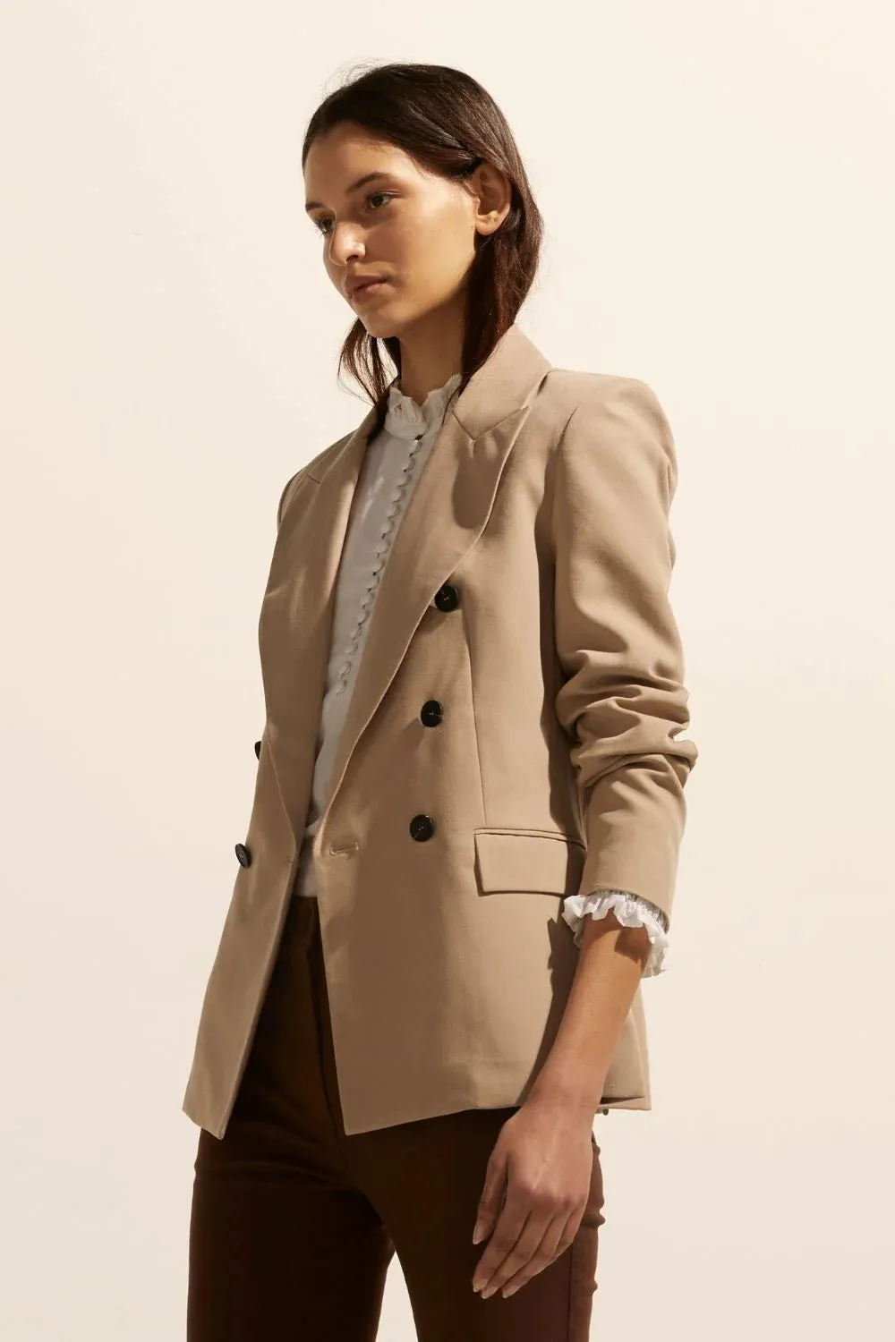 Zoe Kratzmann Spurt Jacket in Mousse
