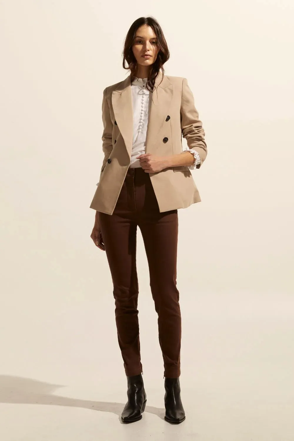 Zoe Kratzmann Spurt Jacket in Mousse